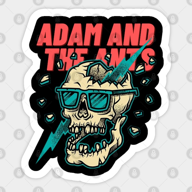 adam and the ants Sticker by Maria crew